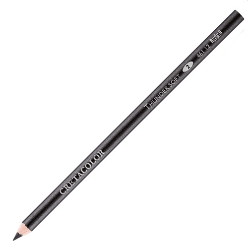 مداد کنته مشکی 46112 کرتاکالر | Cretacolor Darkening pencil Thunder