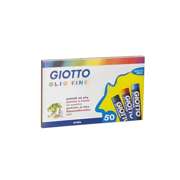 پاستل روغنی 50 رنگ حرفه ای جیوتو | Giotto Olio Fine