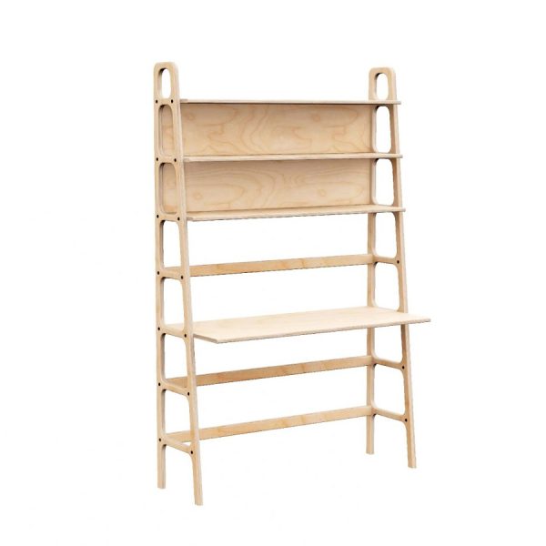 میز تحریر کتابخانه دار GOOD WOOD سایز بزرگ
